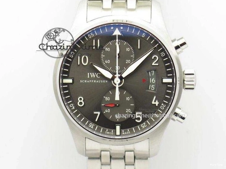 MIROTIME 0314 Portugieser Perpetual Calendar IW503301 V9F 1:1 Best Edition Silver Dial on Black Leather Strap A EyeCatching 7116